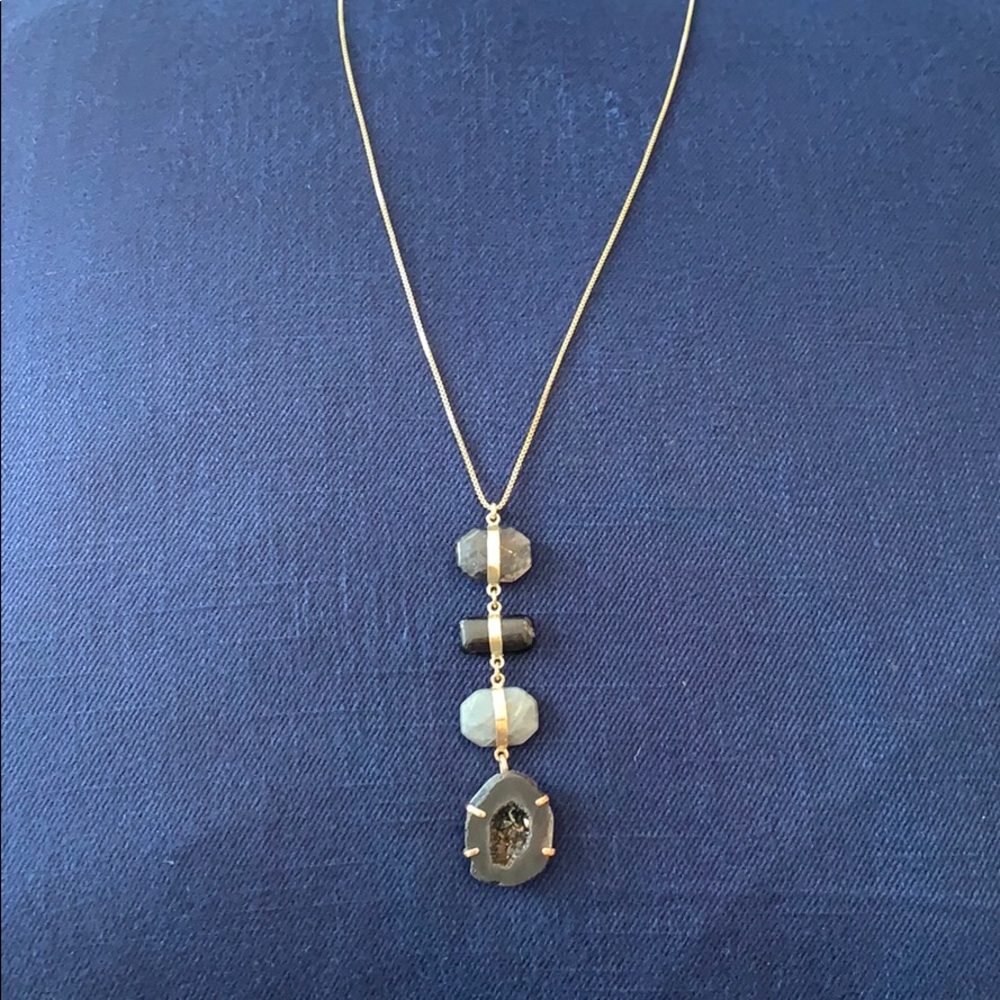 LOFT | Gold Stone Necklace